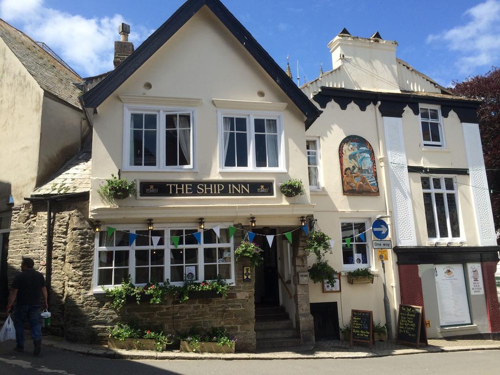 The Ship Inn Fowey Exterior foto
