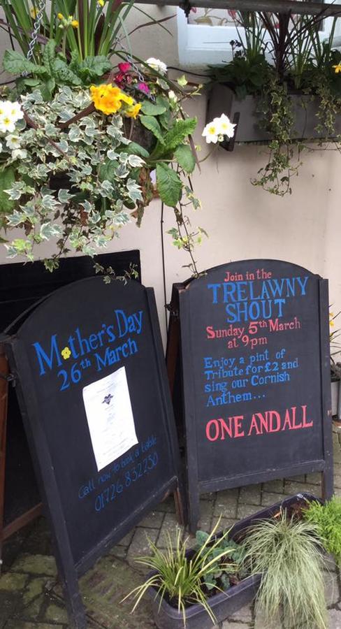 The Ship Inn Fowey Exterior foto